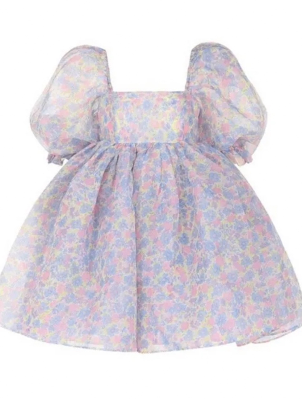 Selkie Bon Bon Puff Mini Dress 2x